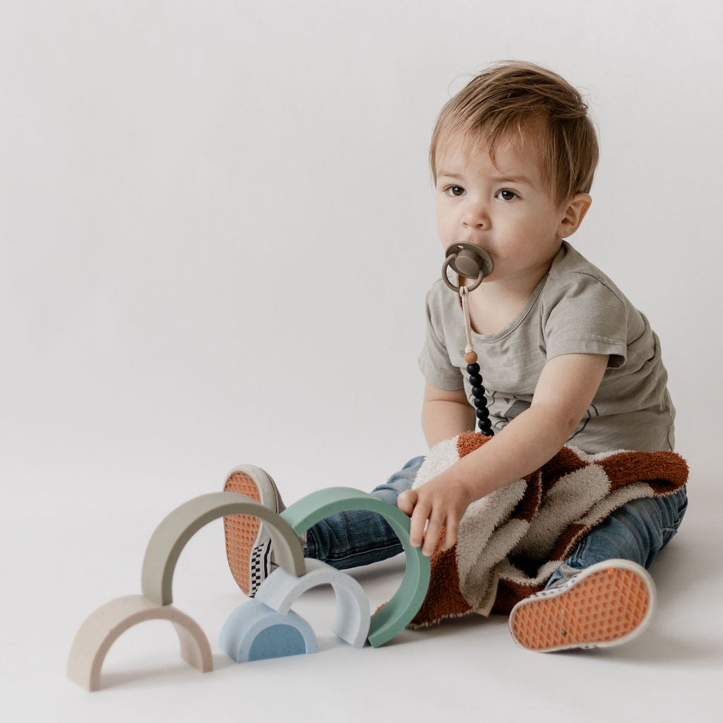Silicone Stacking Rainbow