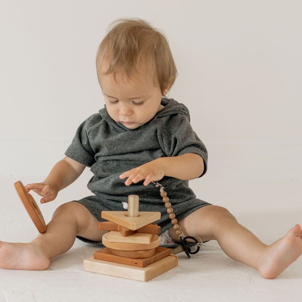 Wooden Shape Stacker