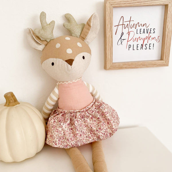 Fleurette Fawn Doll - HoneyBug