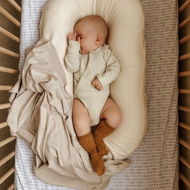 Crib Sheet - Grey Bamboo - HoneyBug