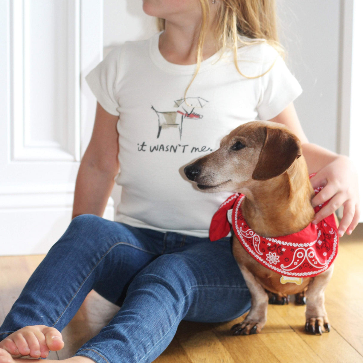 graphic tee | wasn't me - HoneyBug