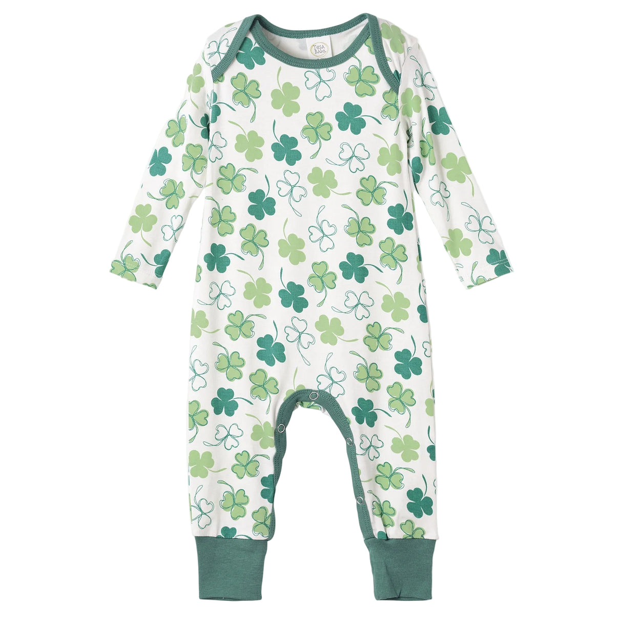 Shamrock Bamboo Baby Romper – Soft & Eco-Friendly