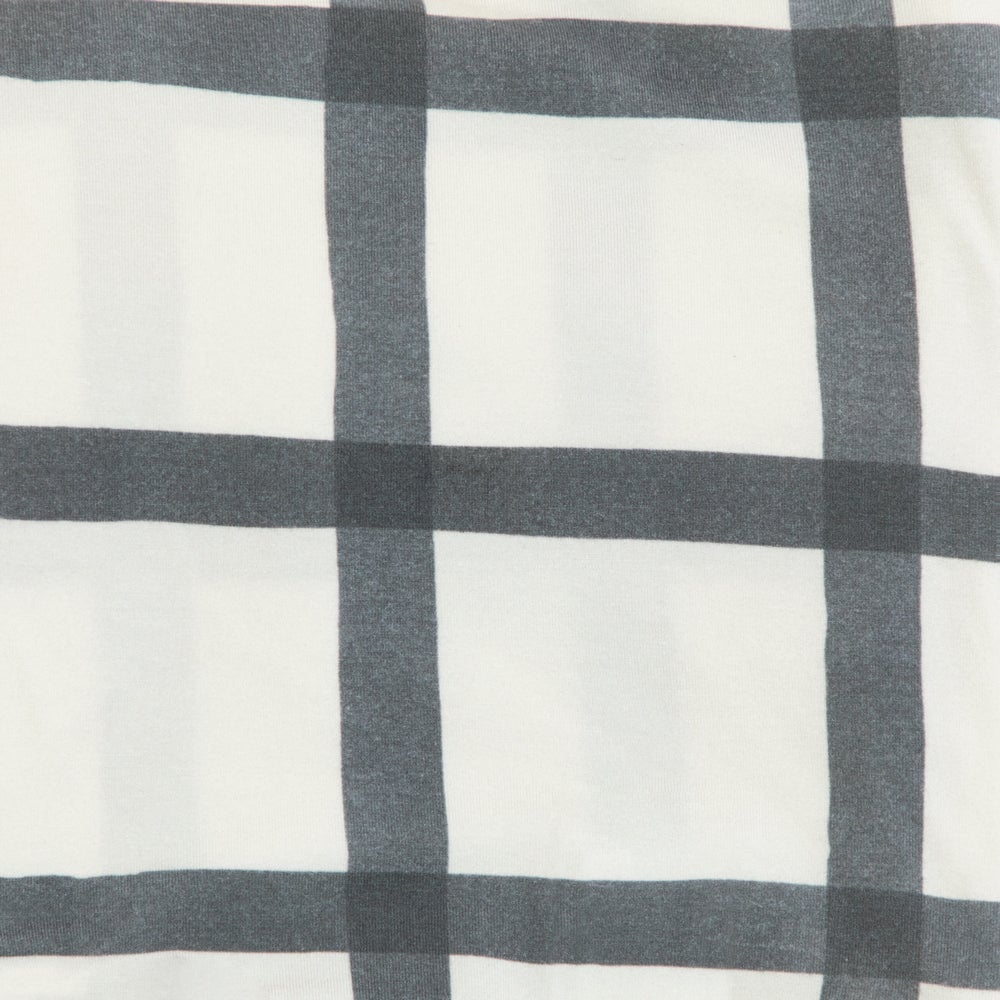Indigo Windowpane Swaddle II - HoneyBug