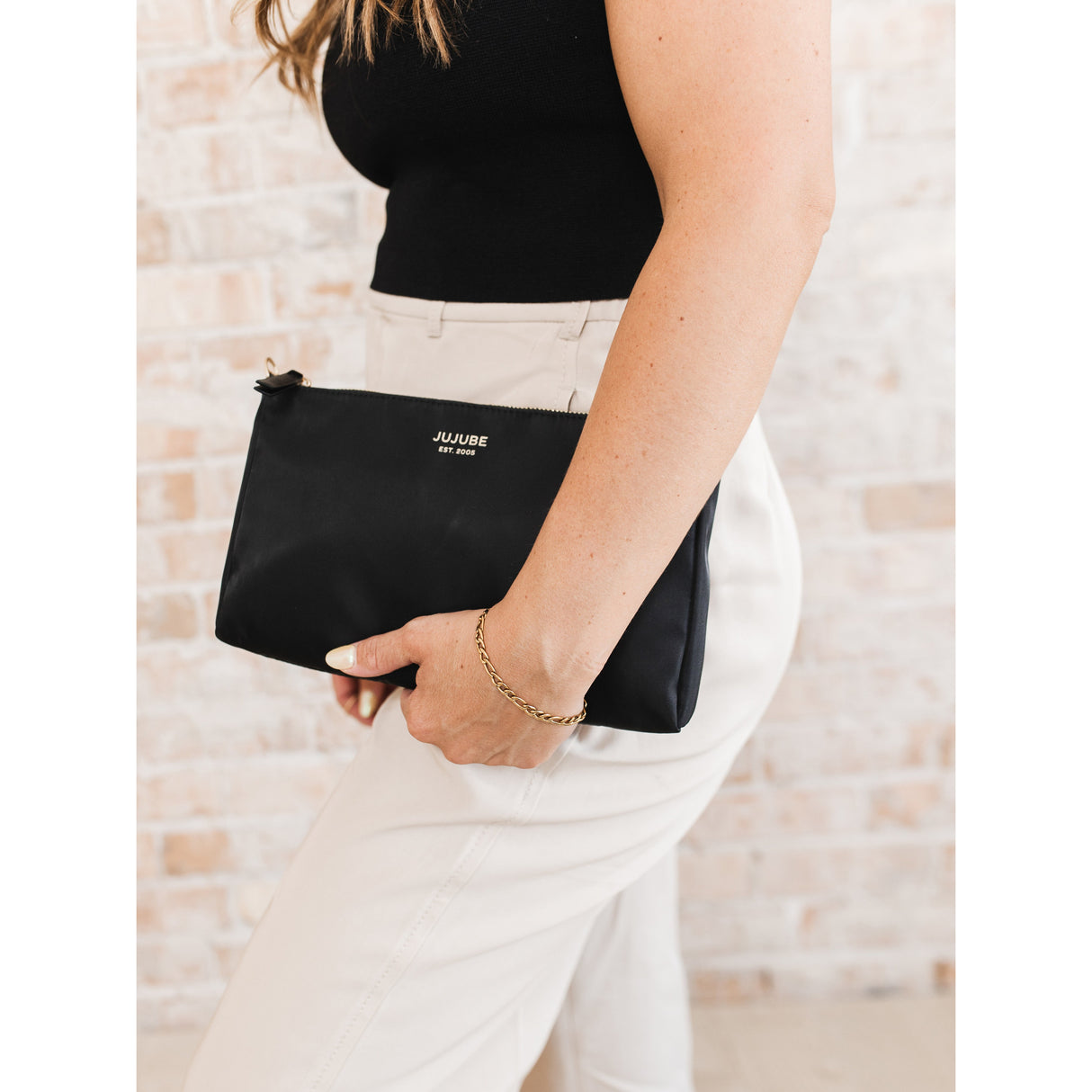 3-piece Pouch Set Black - HoneyBug