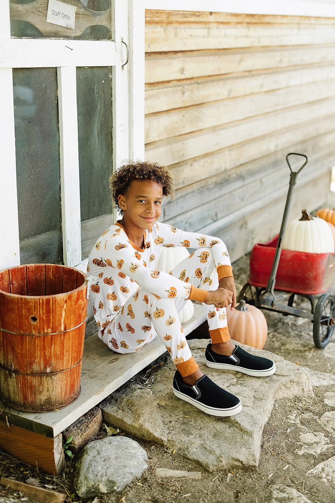 Pumpkins Bamboo Cozy Set - HoneyBug