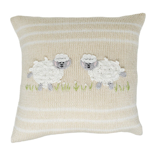 Lamb 10" Pillow, Ecru
