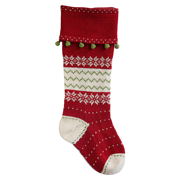 Nordic Smooth-Cuff Stocking