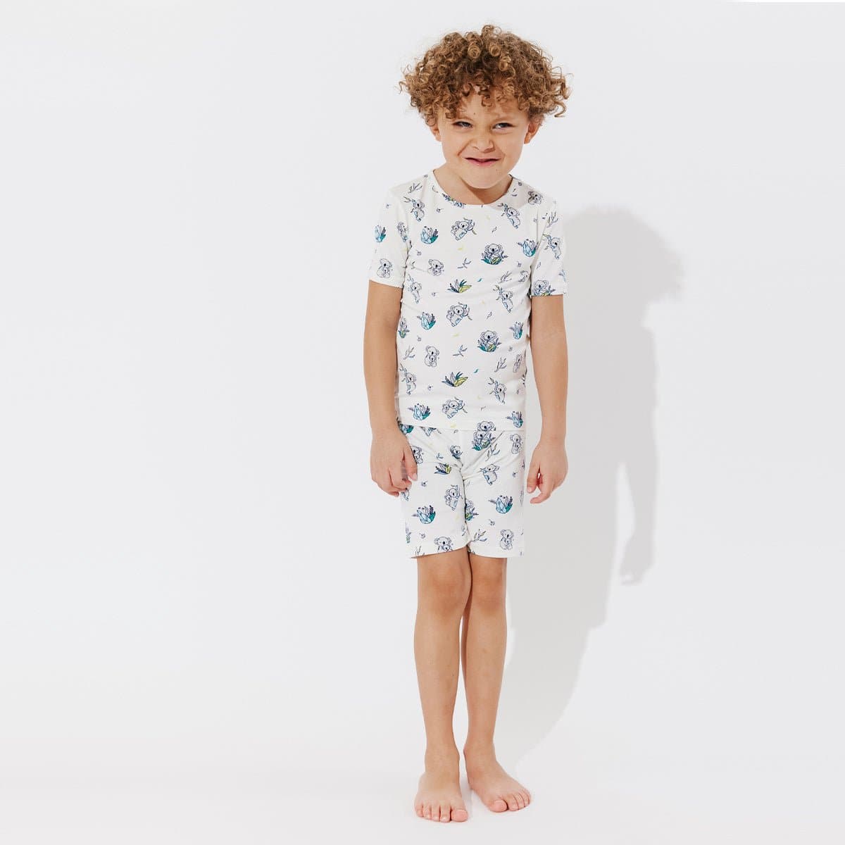 Koala Bamboo Kids Pajama Short Set - HoneyBug