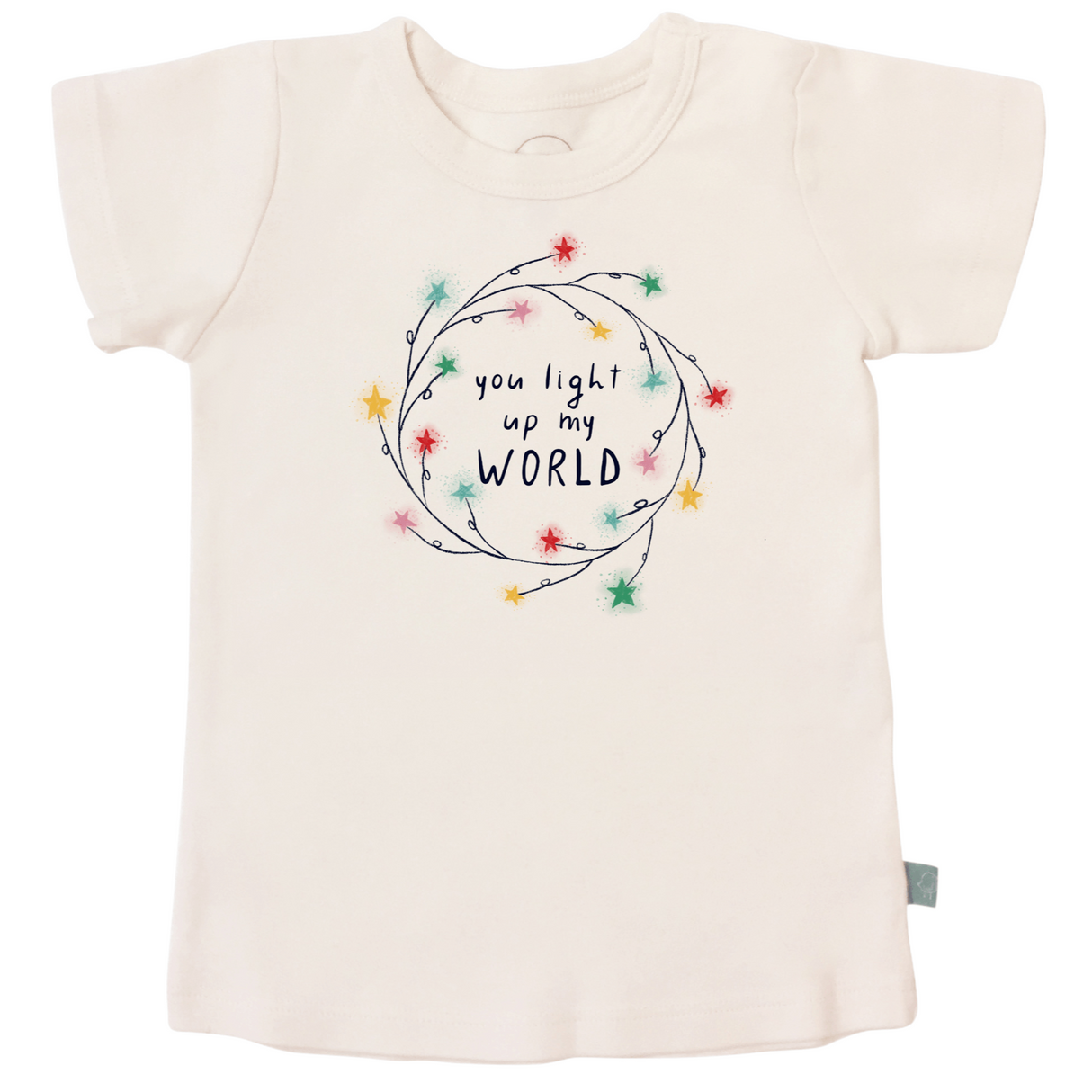 graphic tee | light up my world - HoneyBug