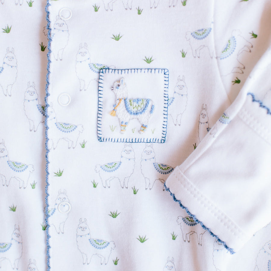 Alex the Alpaca Blue Converter Gown - HoneyBug