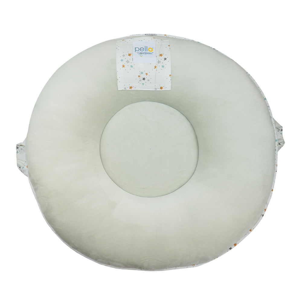 Lunar Gray Floor Cushion - HoneyBug