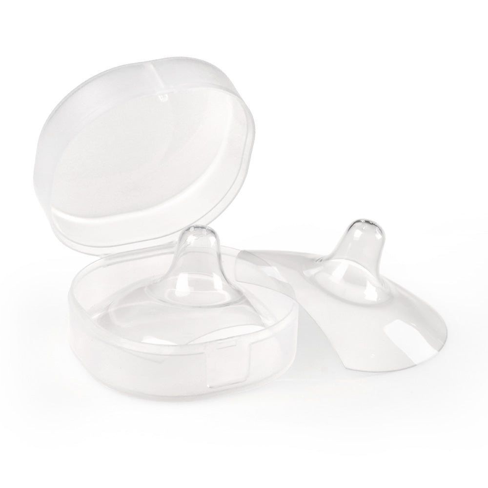 Haakaa Silicone Nipple Shields 2-pk (18 mm) - HoneyBug