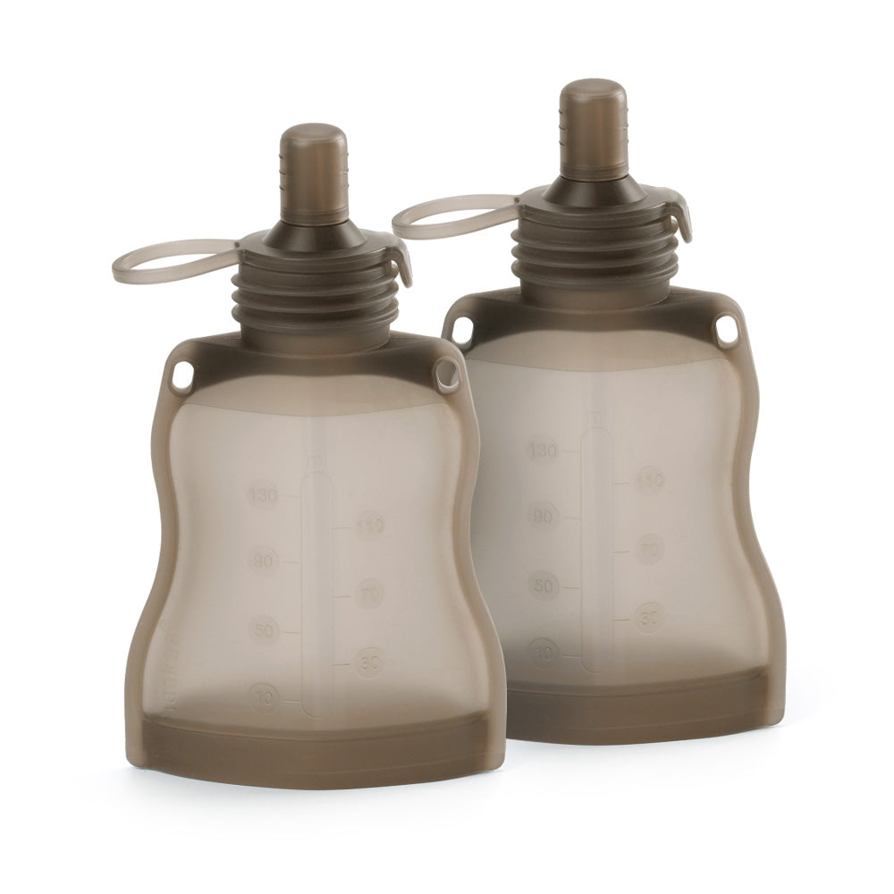 Haakaa Silicone Yummy Pouch 4.5 oz - HoneyBug