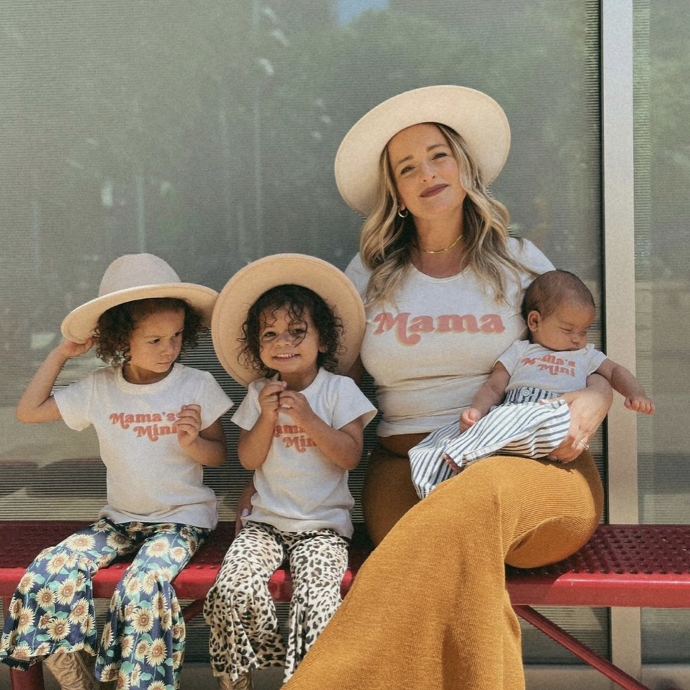 graphic bodysuit | mamas mini - HoneyBug