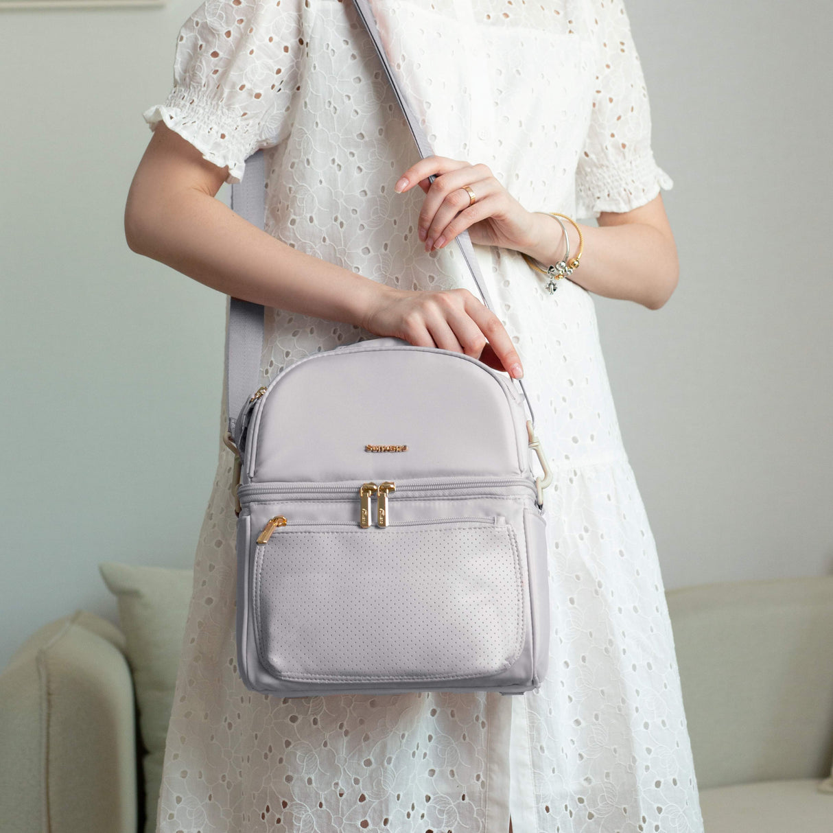 Breastmilk Cooler Bag with Detachable Insulation Box Set