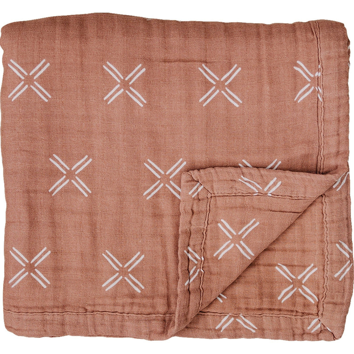 Just Peachy Muslin Quilt - HoneyBug