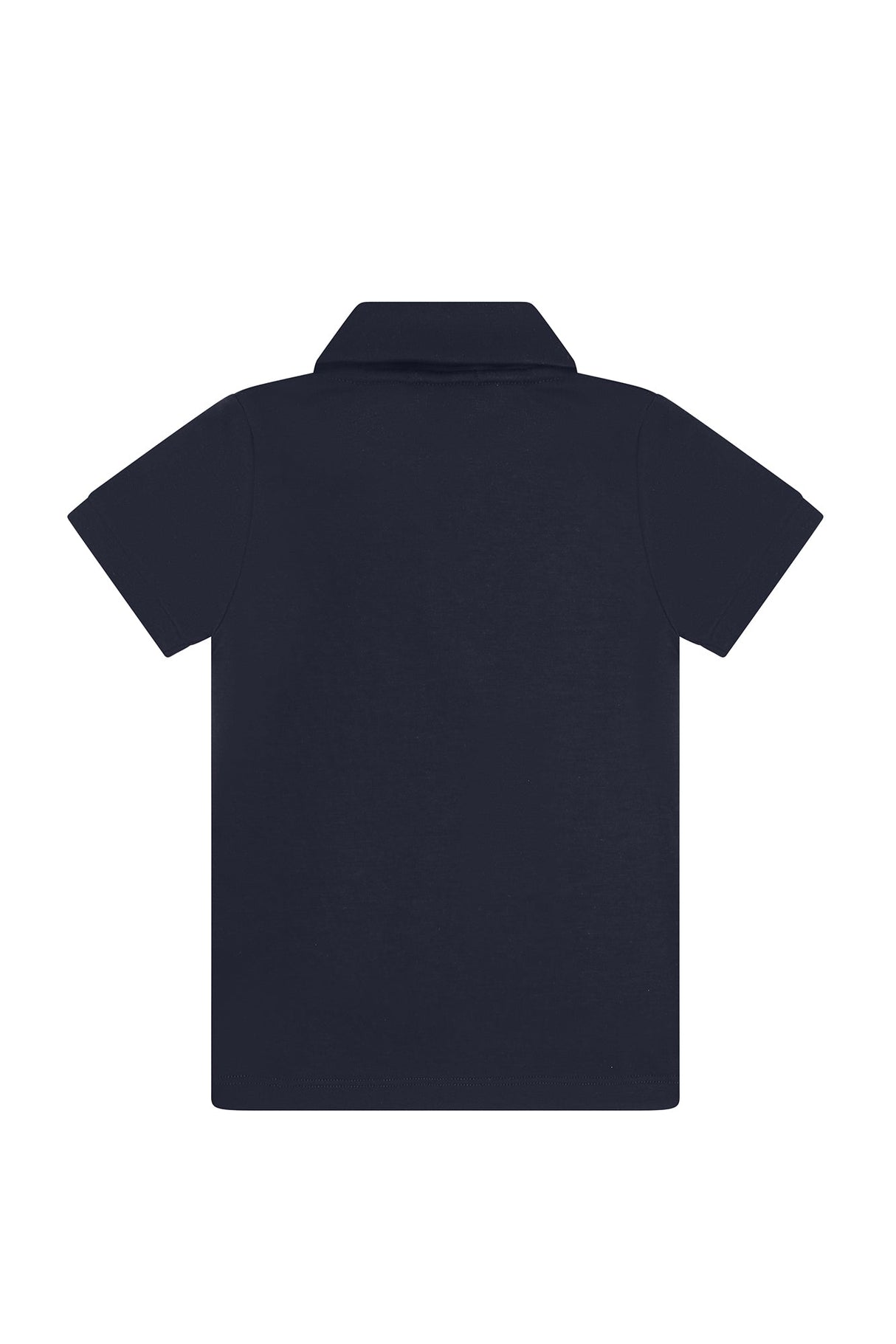 Navy Pima Cotton Polo Shirt - HoneyBug
