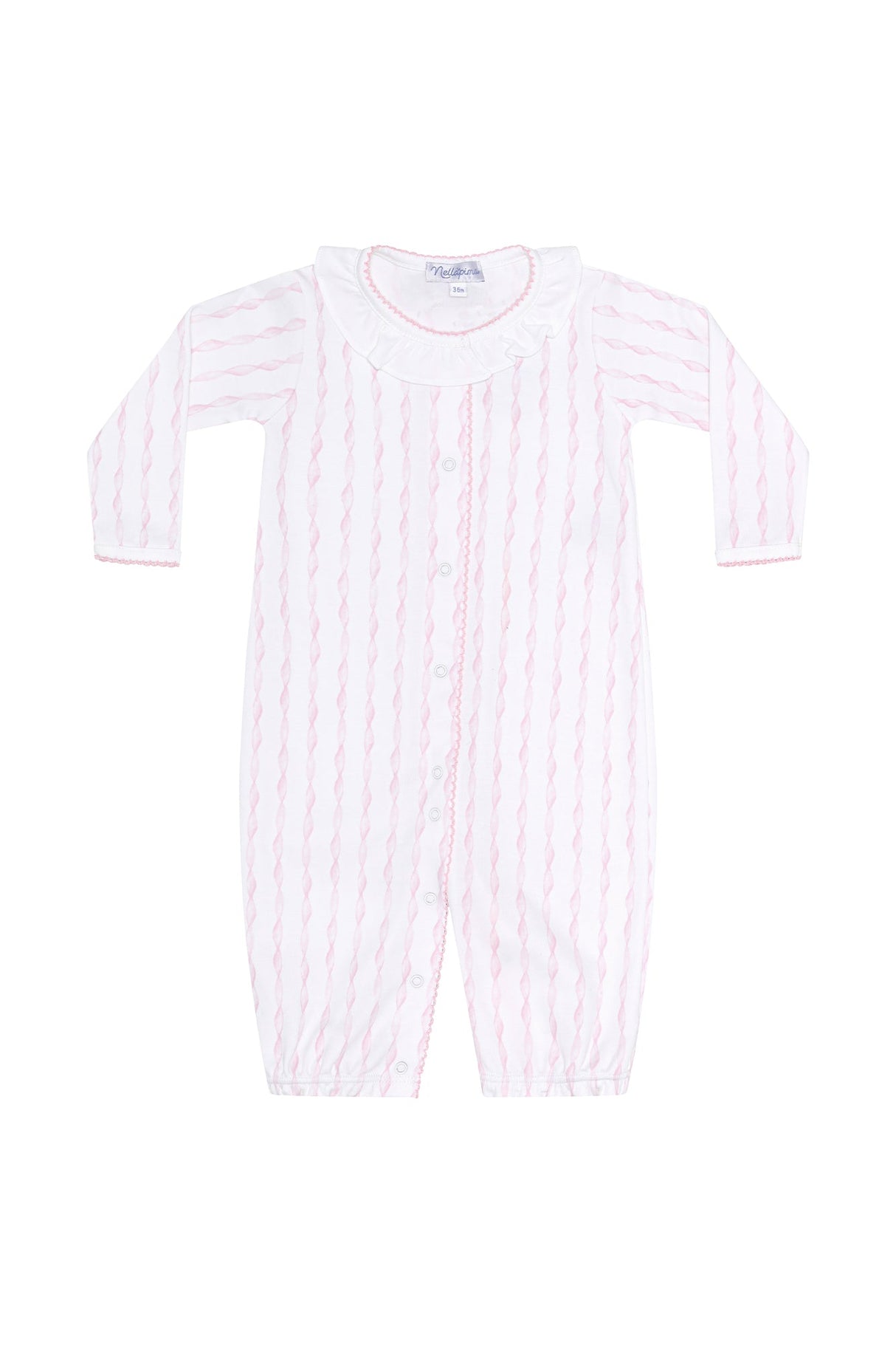 Pink Twirls Converter Gown - HoneyBug