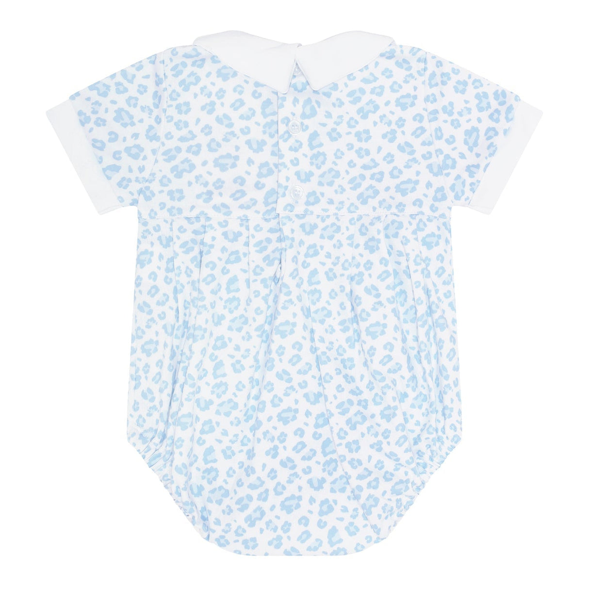 Blue Cheetah Print Bubble