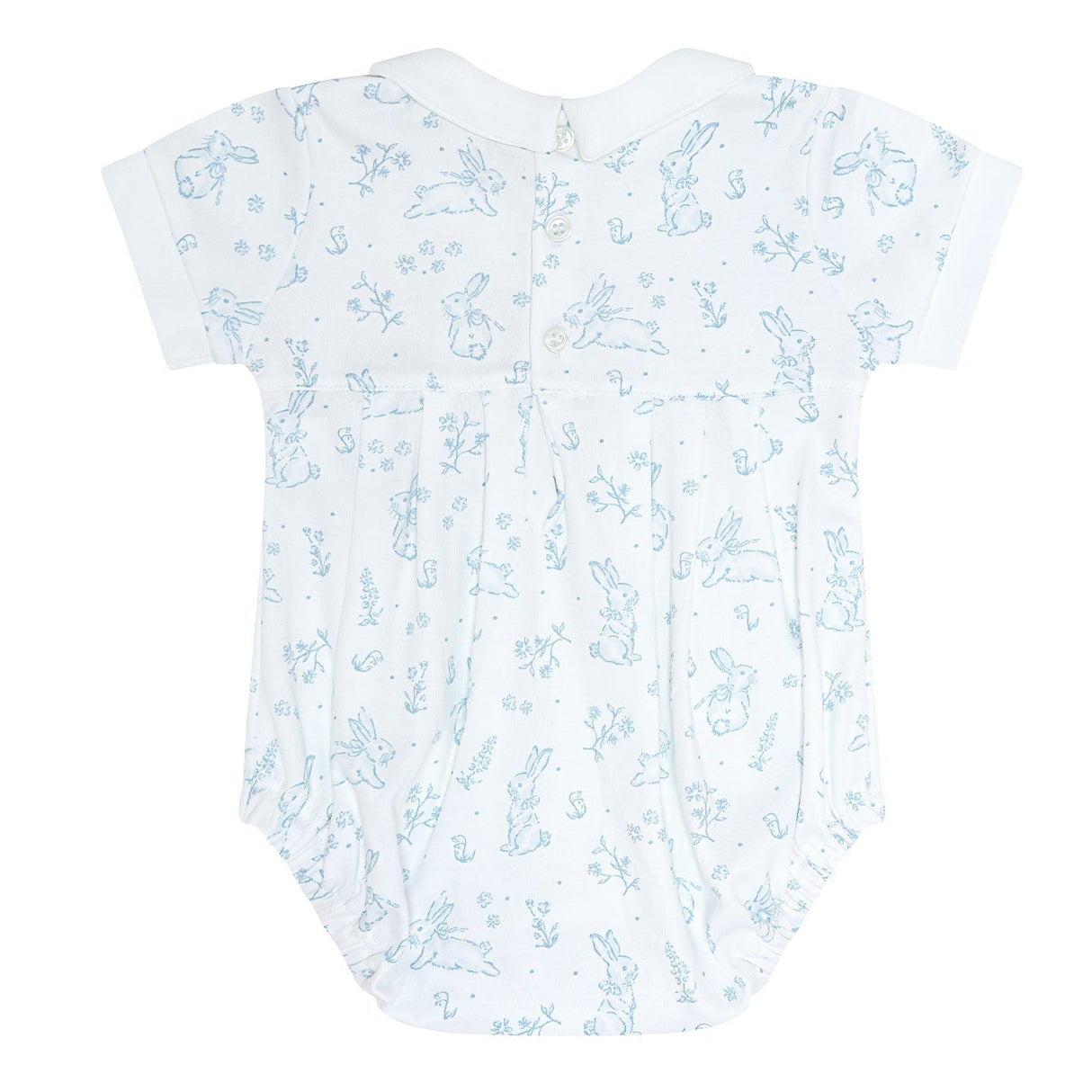 Blue Bunny Toile Bubble
