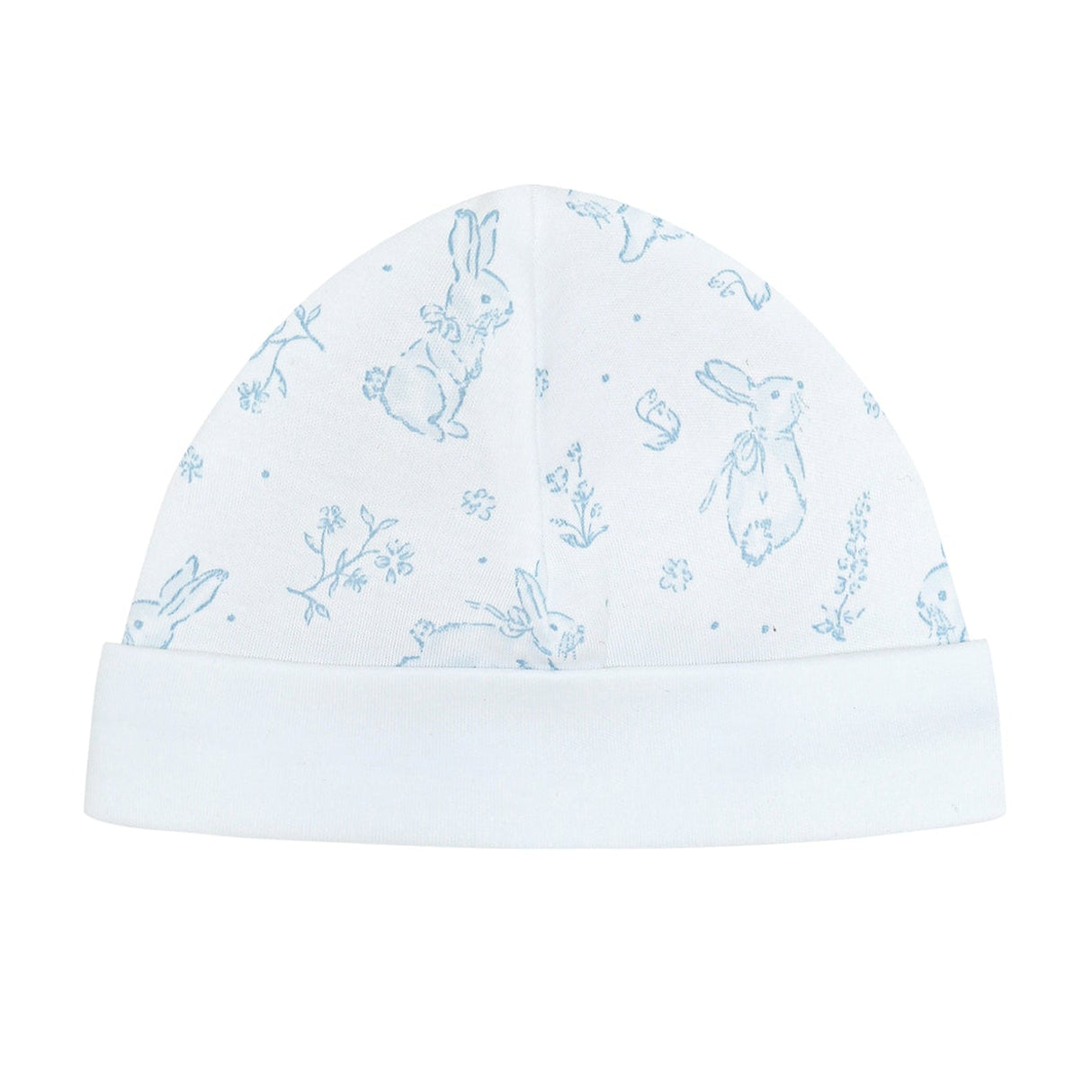 Blue Bunny Toile Hat