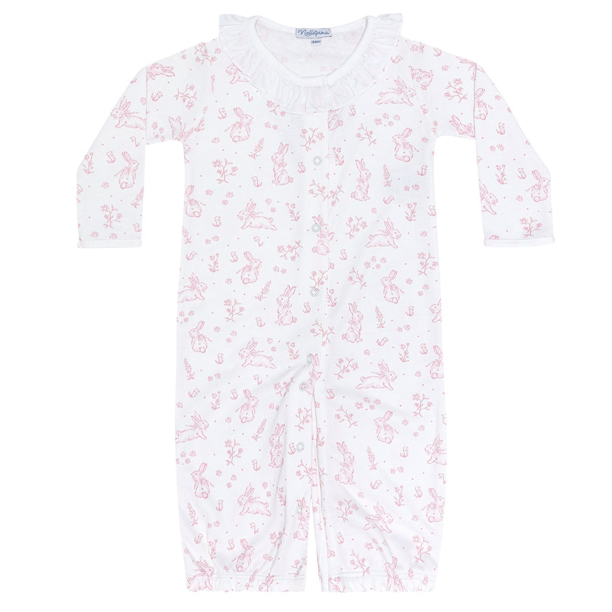 Pink Bunny Toile Converter Gown