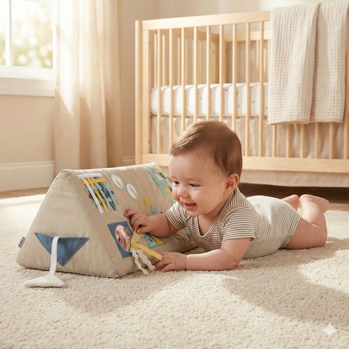Neo Geometric tummy time toy