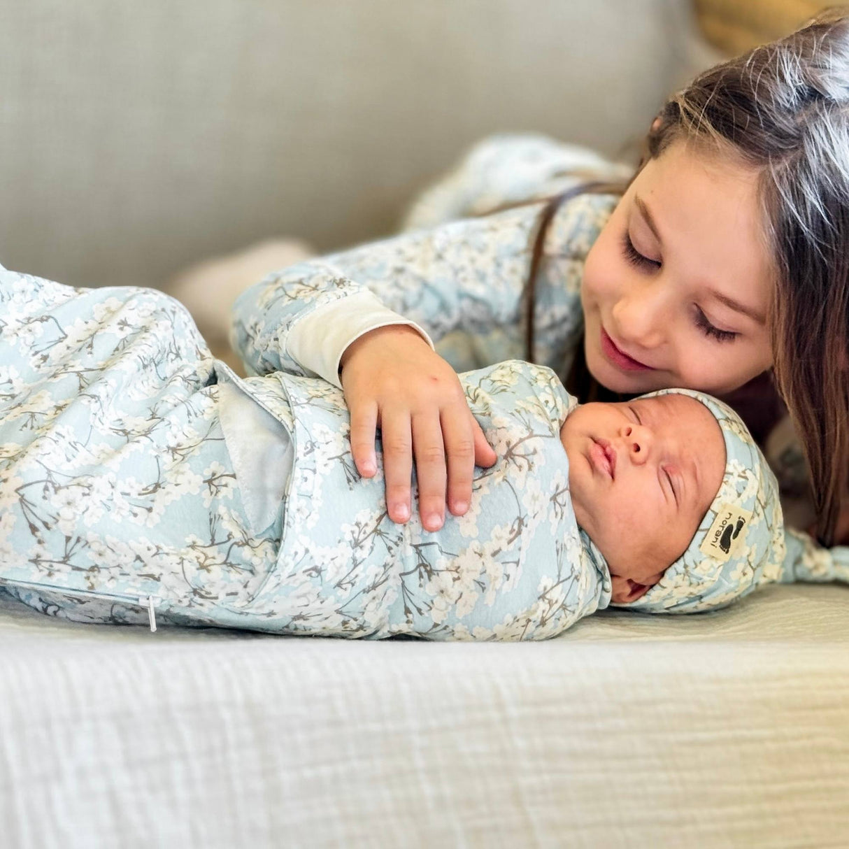 Organic Kids Pajamas - Cherry Blossoms