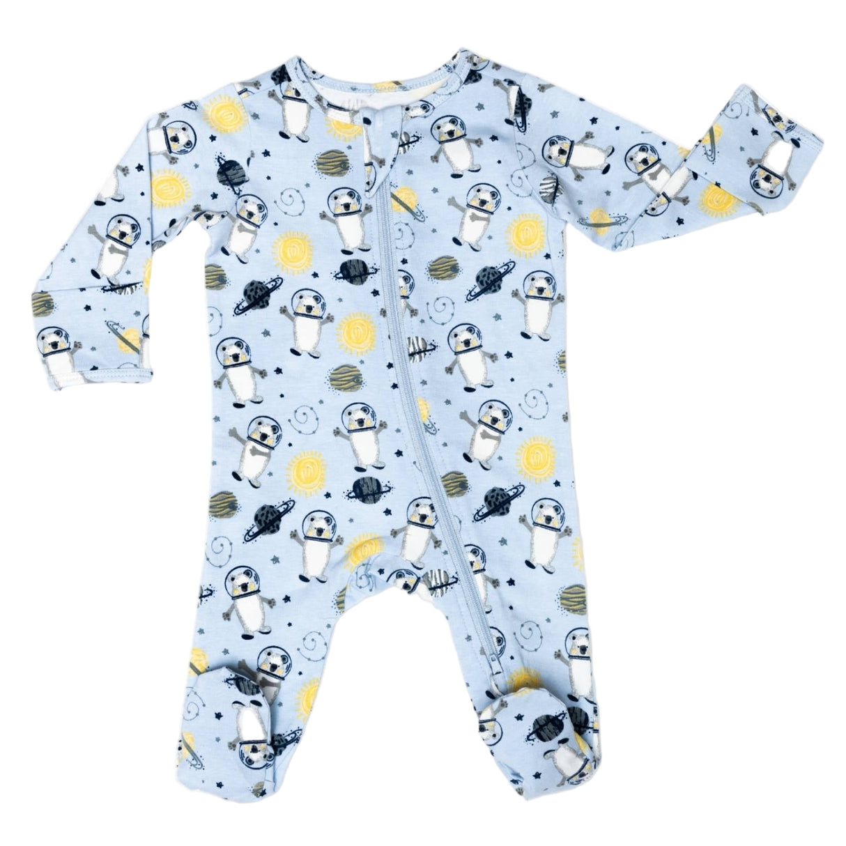 Organic Footie - Space Bears