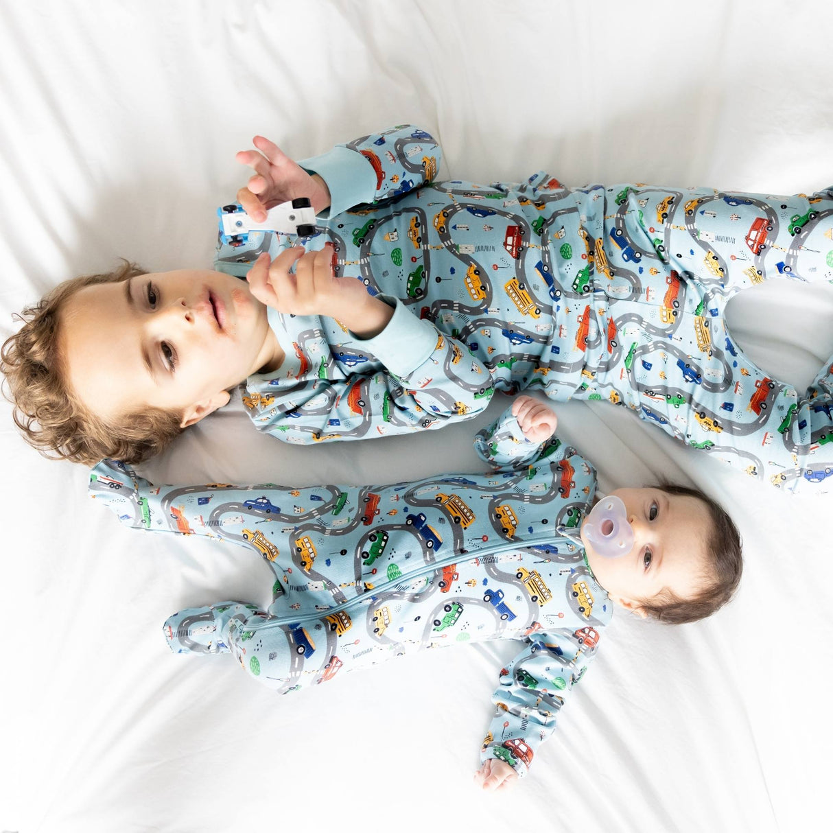Organic Kids Pajamas - Cars
