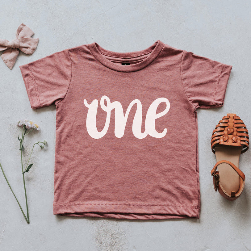 One First Birthday Baby Tee - HoneyBug