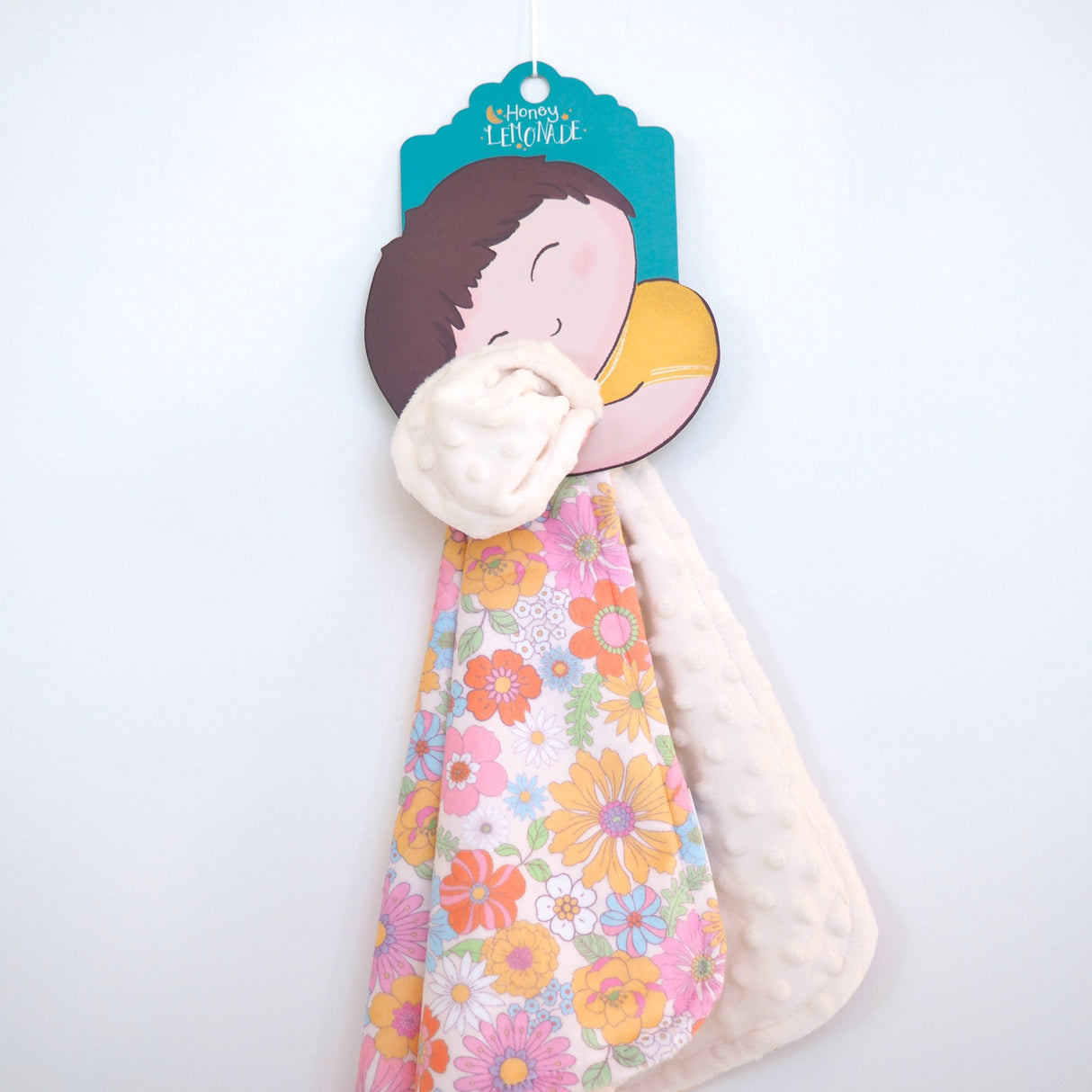 Mini Minky - Retro Floral - HoneyBug