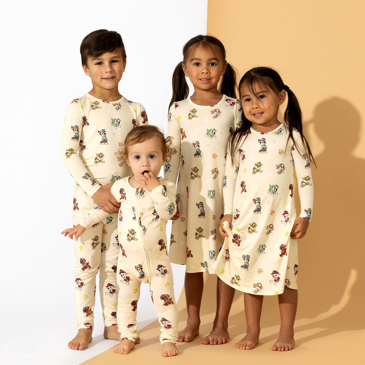 PAW Patrol: Classic Bamboo Girls' Long Sleeve Dress - HoneyBug