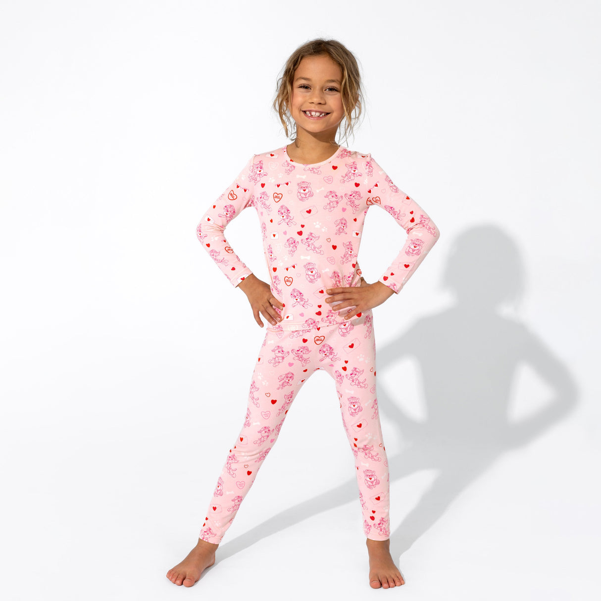 PAW Patrol: Pretty PAWSOME Pink Bamboo Kids Pajamas - HoneyBug