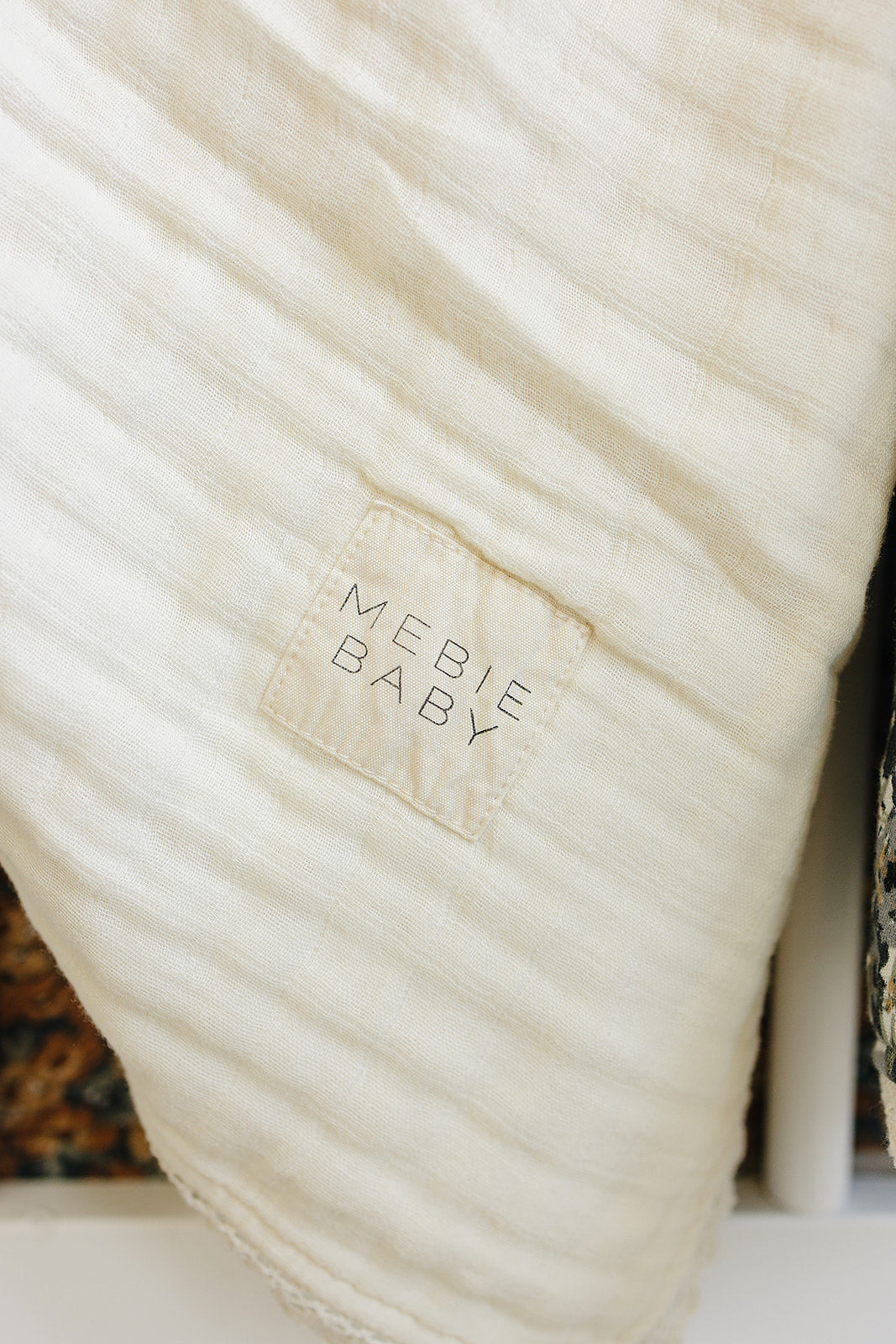 Cream Lace Muslin Quilt - HoneyBug