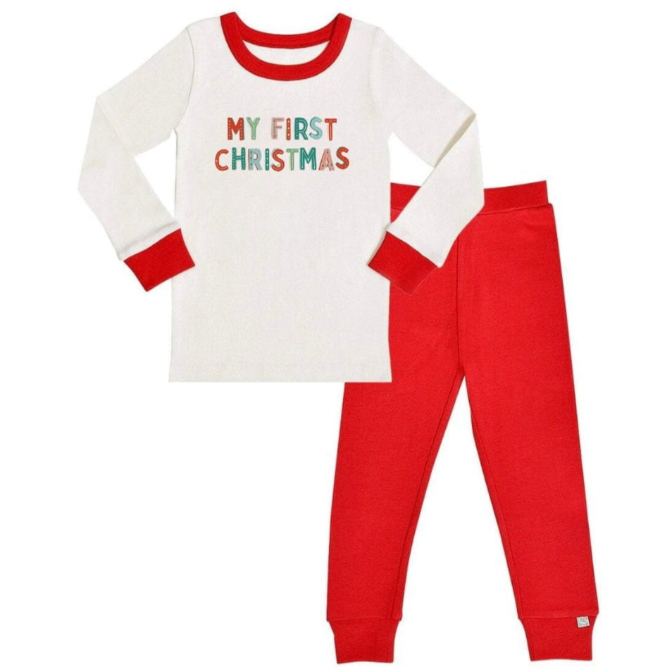 pajamas | my first christmas (baby) - HoneyBug