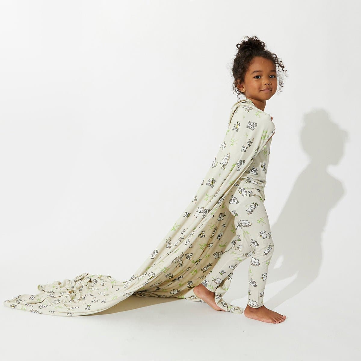 Panda Bamboo Convertible Footie - HoneyBug