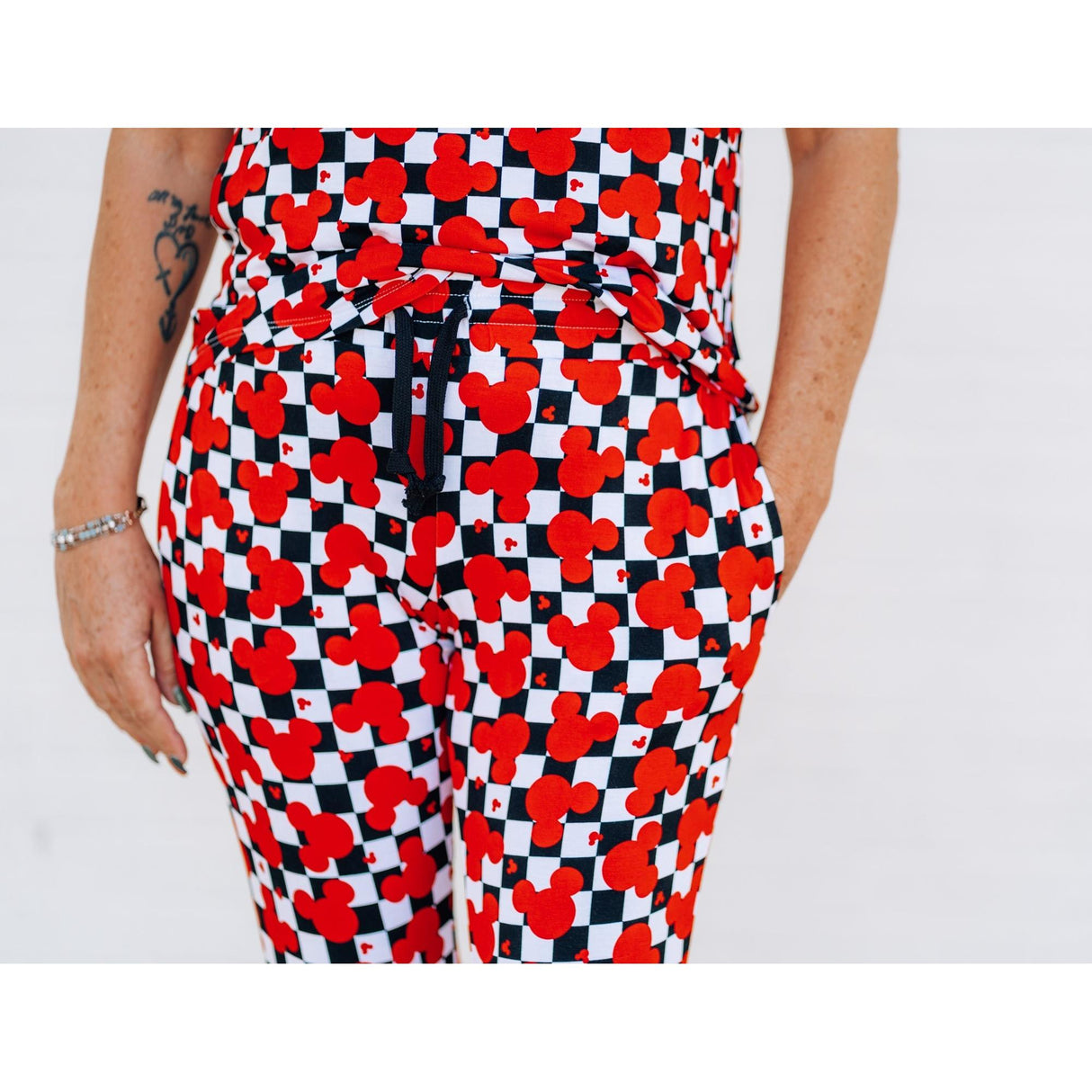 MAMA JOGGERS- Roo Magic (Red) - HoneyBug