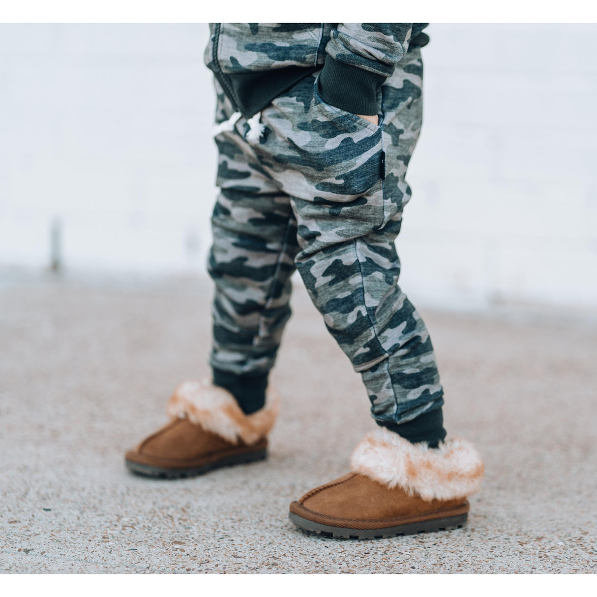 JOGGERS- Chris Camo Bamboo French Terry - HoneyBug