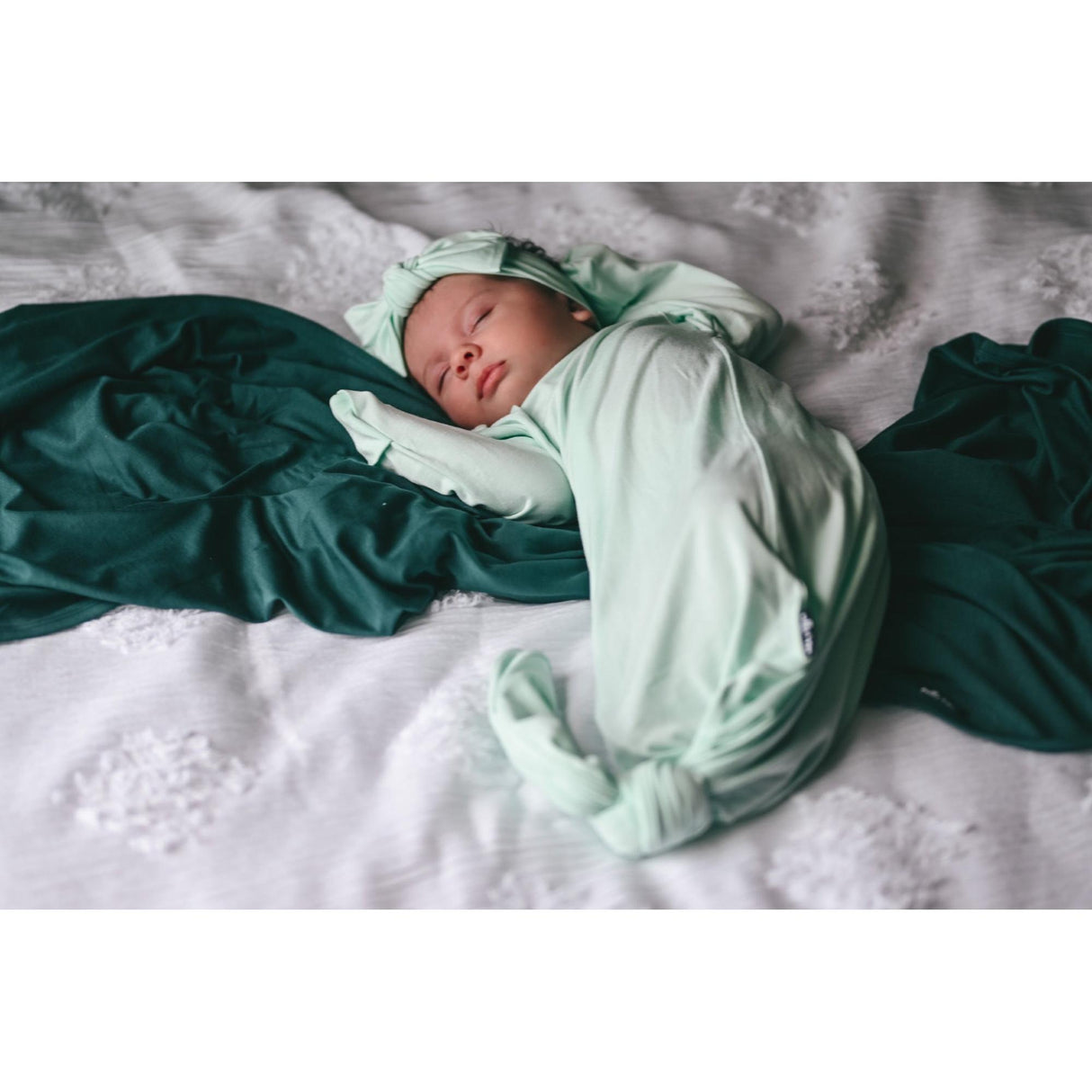 BAMBOO KNOTTED GOWN- HoneyDew - HoneyBug