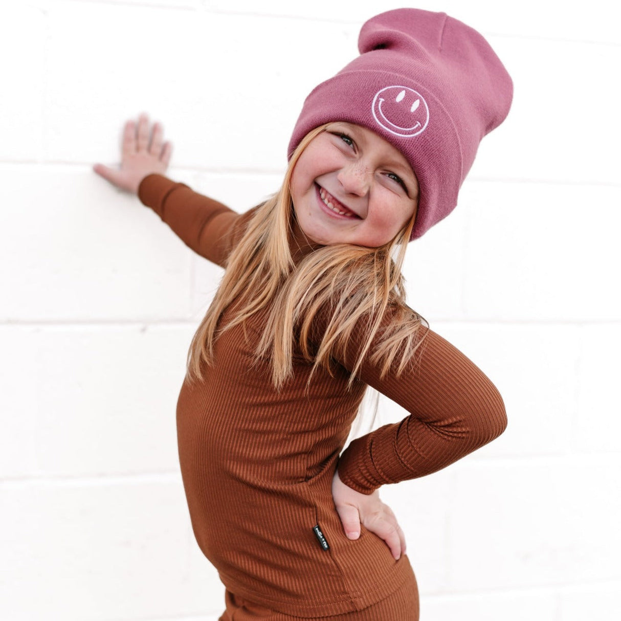 LONG SLEEVE 2 PIECE SETS- Bark Ribbed - HoneyBug