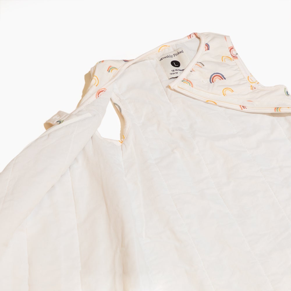 Rainbows Blanket Sleeper - HoneyBug