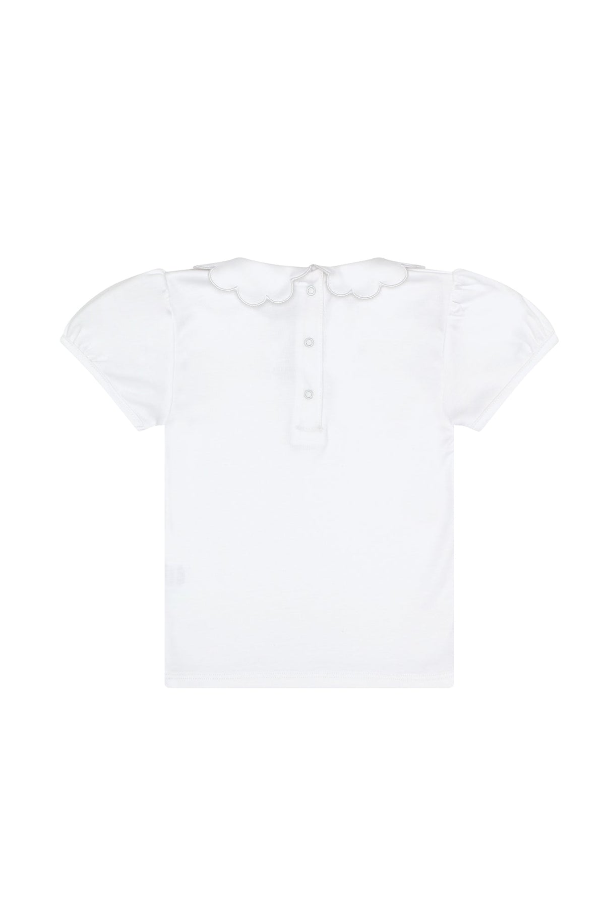 Nella Scallops Short Sleeve Tee - HoneyBug
