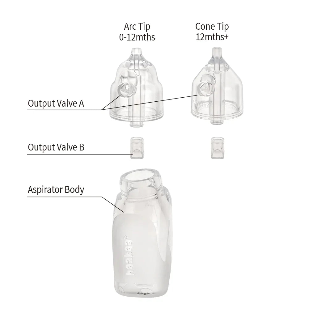 Haakaa Silicone Penguin Nasal Aspirator - HoneyBug
