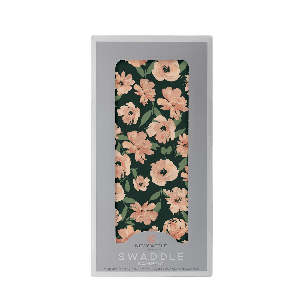 Canyon Sunset Flowers Bamboo Swaddle - HoneyBug