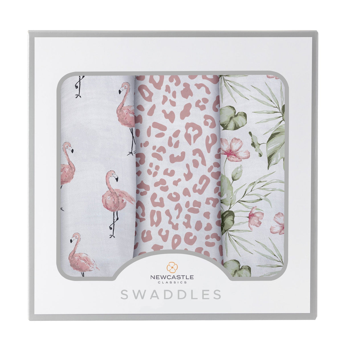 Tropical Paradise Bamboo Muslin Swaddle 3PK