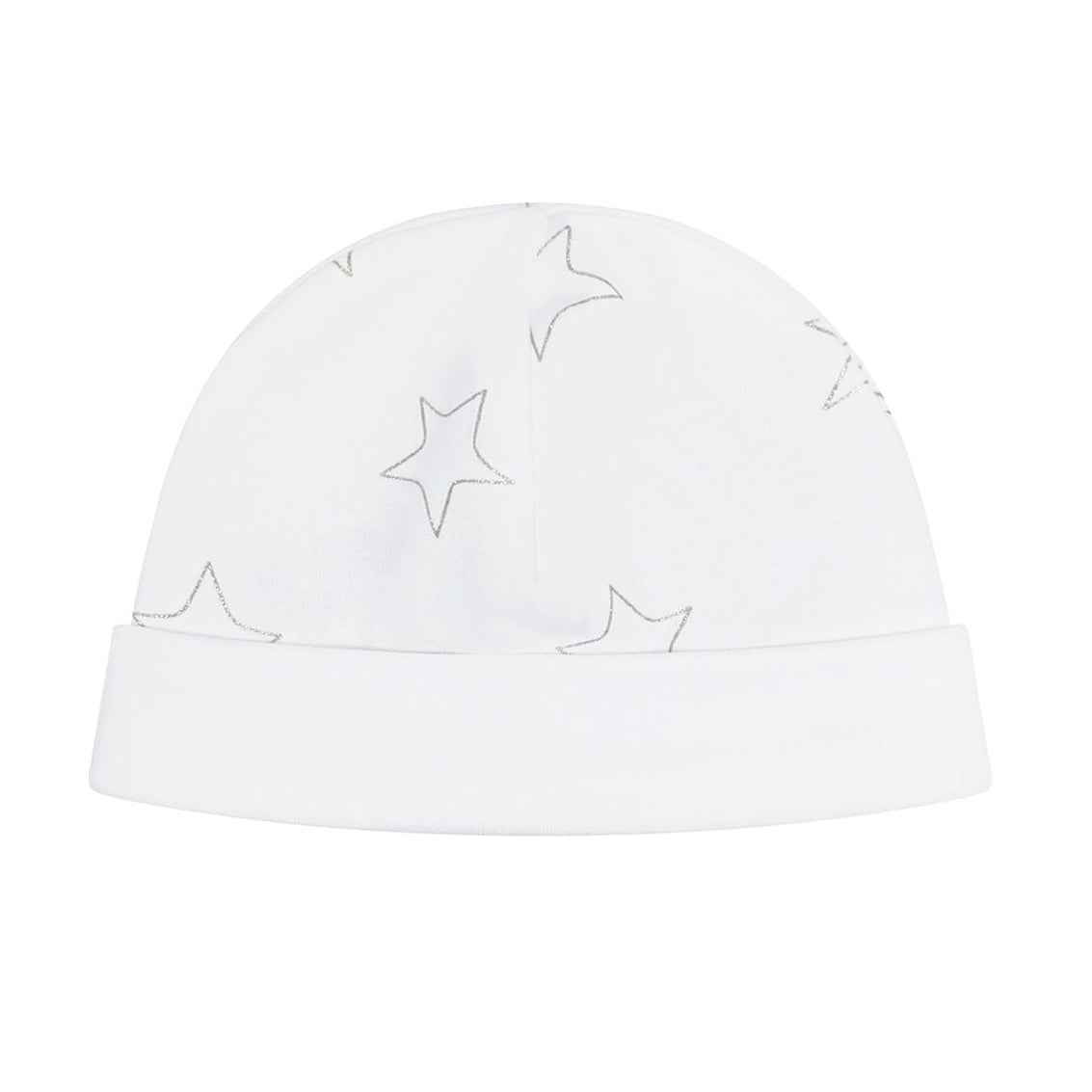 Grey Stars Print Hat