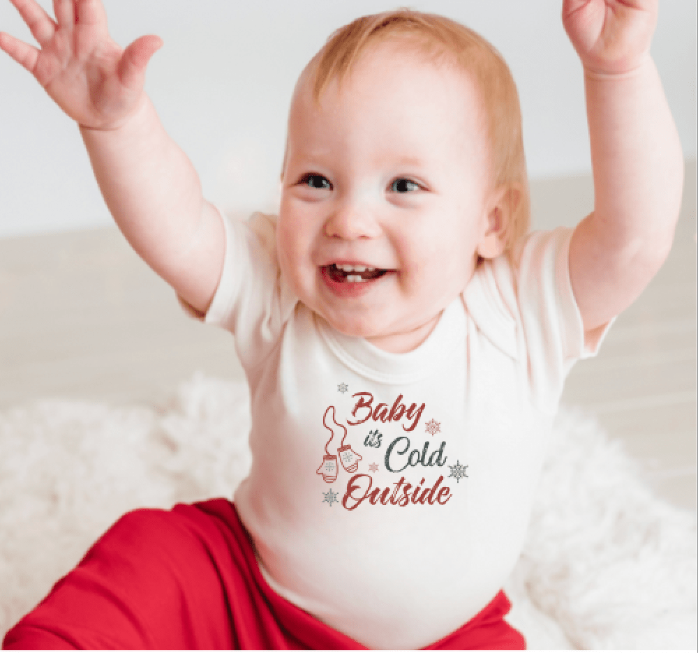 graphic tee | baby its cold outside - HoneyBug