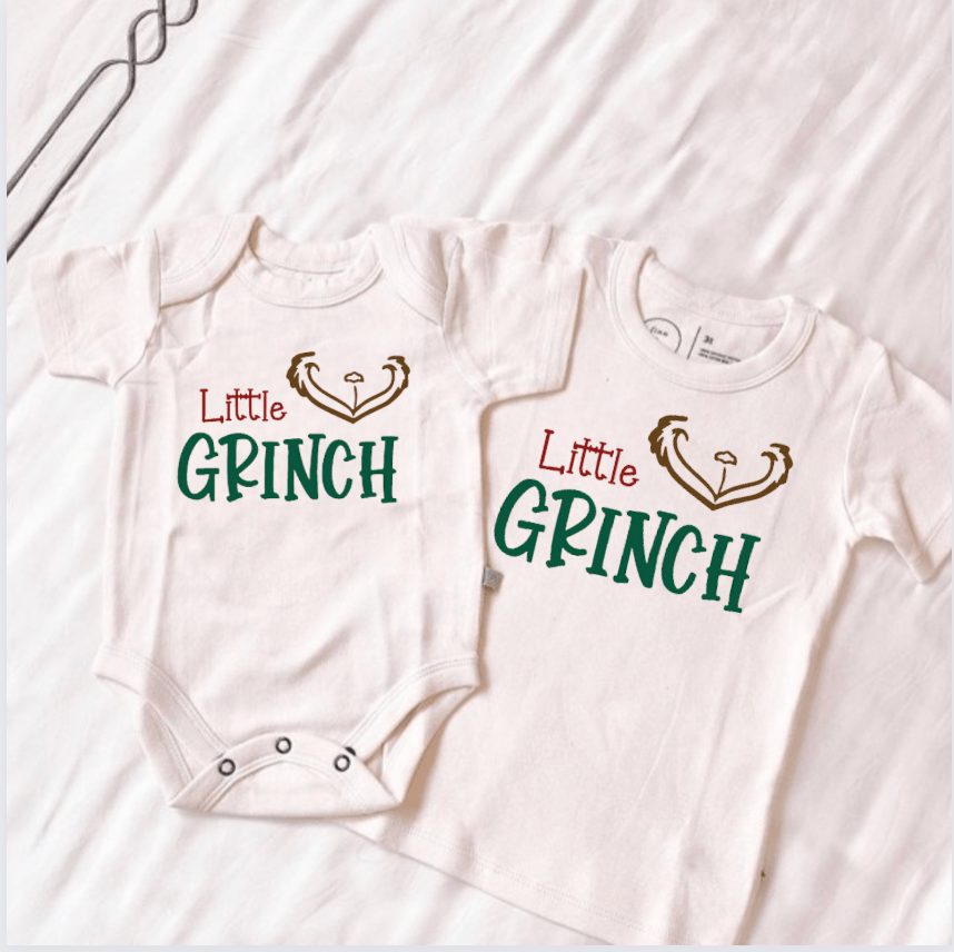 graphic tee |little grinch - HoneyBug