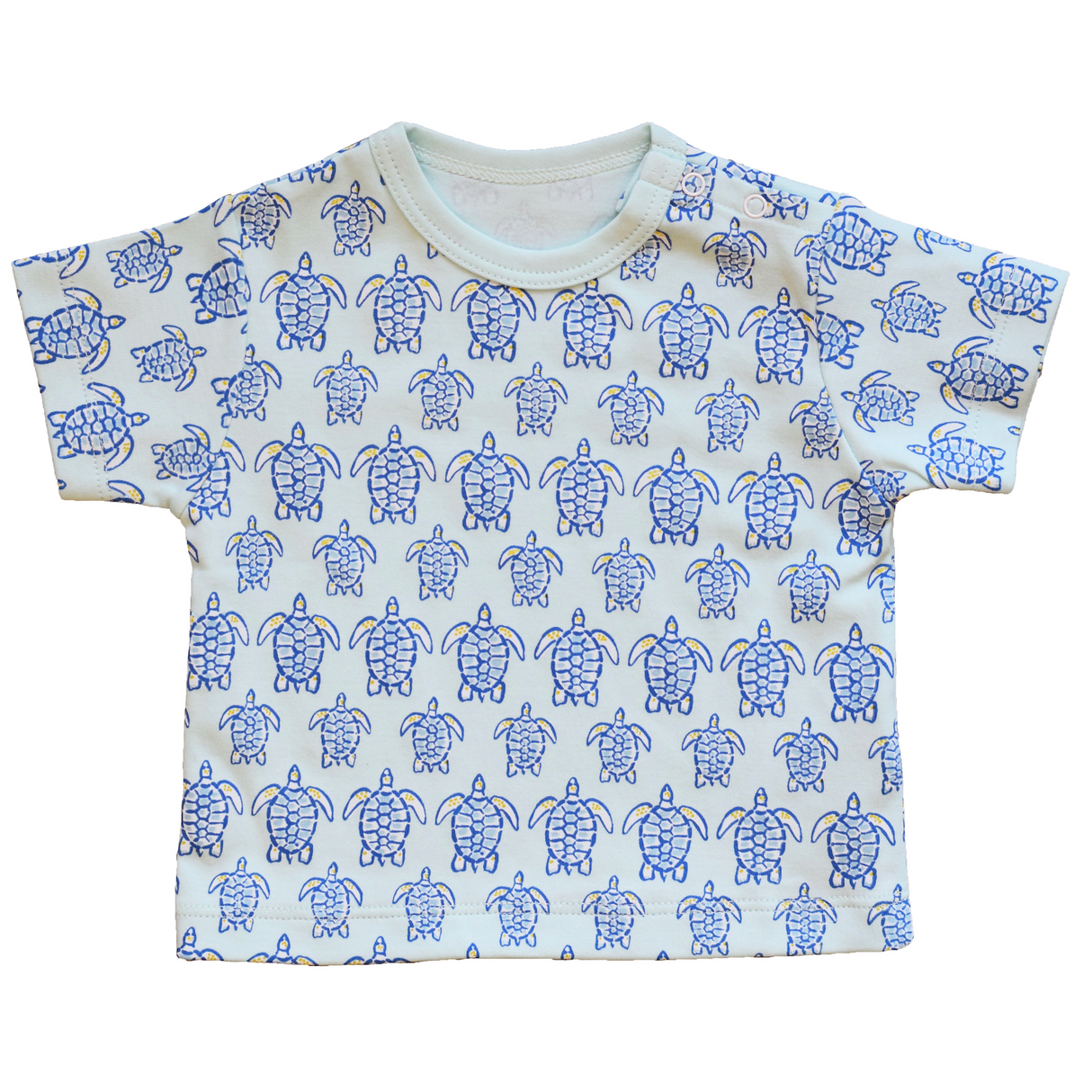 Blue Sea Turtle Tee - HoneyBug